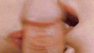 Close up double blowjob compilation with intense POV action