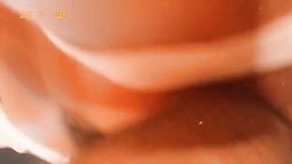 The guy licks the wet pussy of a fit girl on vacation