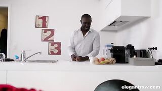 Valentina Ricci cheats on her BF with a big black dick