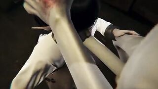 SCP-096 breach containment to fuck a busty honey