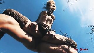 The guy has a powerful sex tool, impressive size