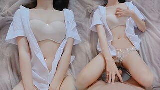 Skinny Thai teen SSKOK16 gets fucked hard and screams loud