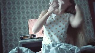 A phone call does not prevent morning sucking