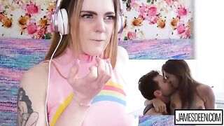 Carly Rae Summers reacts to a hardcore compilation with intense passion