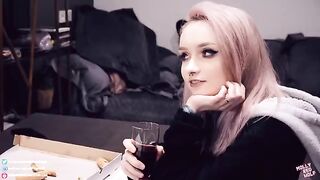 The girl realized her dream of intimacy with her best friend, a stunning redhead
