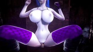 POV of jinxing a hot League of Legends girl
