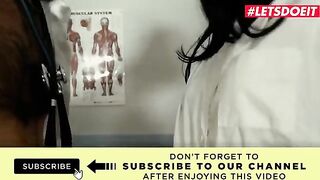 Doctor fucks two hot teen nurses in a steamy threesome