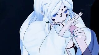 Spider Demon 3D Hentai based on popular anime Demon Slayer, featuring intense scenes