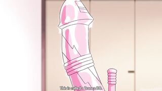 Hentai girl with a big ass gets fucked by two guys