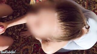 A hot chick is having sex in yoga pants, her tight pussy getting fucked hard