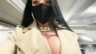 Babe fucked in her tight ass by a huge dick in real life POV