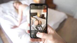 A guy was distracted from work by a stepsister craving attention