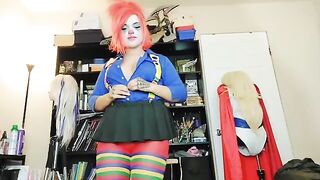 I’m quitting porn, at least that’s what this clown girl thinks