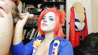I’m quitting porn, at least that’s what this clown girl thinks