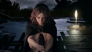 Blacked Animation presents Elden Ring Melina, an intense and exclusive interracial erotica scene