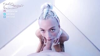 Cosplay sex with petite teen and her boyfriend, featuring intense anal action