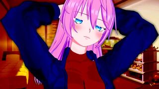Shikimori Micchon gets fucked from behind in a steamy scene