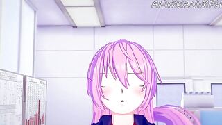 Shikimori Micchon gets fucked from behind in a steamy scene