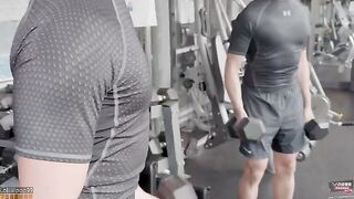 I accidentally got creampied by my personal trainer while cheating