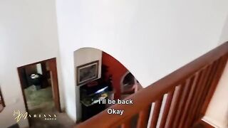 Mariana Martix gets fucked by her stepbrothers during a conversation