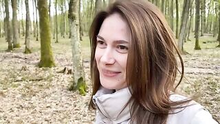 A hot woman met a forester while her husband was at work