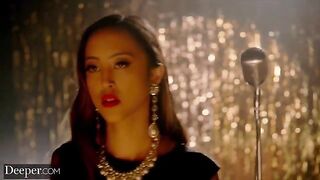A sultry singer, Alexia Anders, gets her tight pussy railed by BBC in a steamy scene