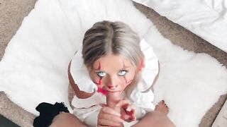 Babe fucked before Halloween, she was crazy with me