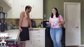 The guy insulted Paige Steele's blowjob skills, so she had to prove him wrong