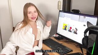Buy NFT from my stepsister to fuck her