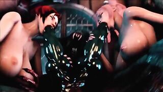 Full Moon 2 Gangbang uncensored 3D Hentai with intense action