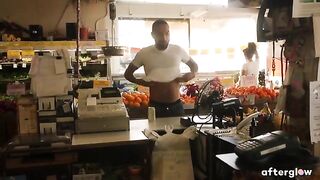 Pregnant Maxine Holloway enjoys passionate public sex with Mickey Mod