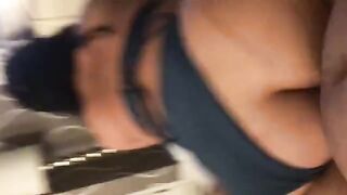 Asian mom with a big ass enjoys riding cock in Miami