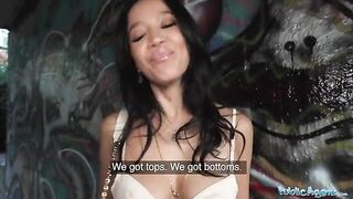 Natural beauty Asia Vargas gets fucked outdoors for cash in a steamy Public Agent scene