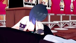 Hentai Yelan gets fucked in doggy style in Genshin Impact