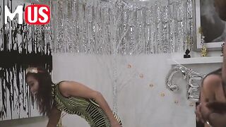Violet Myers competes in hot games to win hard, intense sex