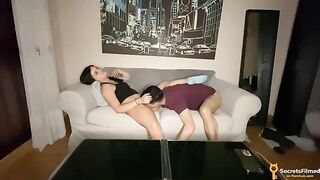 I invited a friend to watch a movie, but we got intimate instead