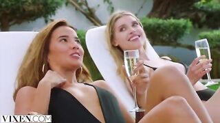 Dream threesome with Agatha, Freya, and Lika in stunning 4K quality