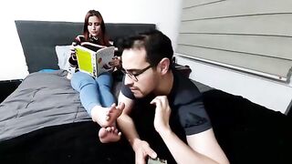 My men have a secret foot fetish they hide from everyone