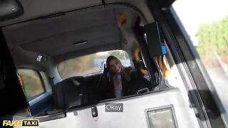Jayla De Angelis wraps her gloves around cabbie's cock in steamy scene