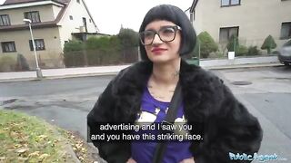 French beauty Candy Scott gets fucked by stranger for cash