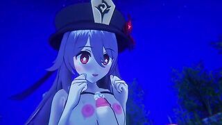 Hu Tao Genshin Impact 3D Hentai Remake Shortver with intense action