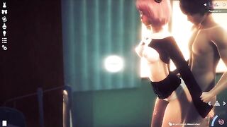Honey Select 2 Libido DX game with Aezera's captivating charm