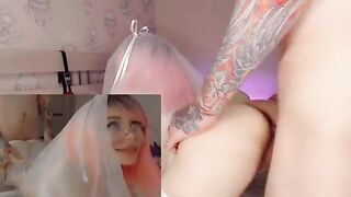 The bride got fucked by the best man and came on her face