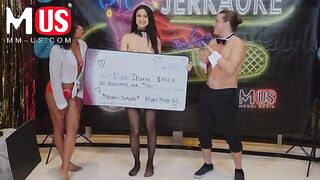 Celebrity Eliza Ibarra gets her pussy wet and rides Jay Romero’s dick