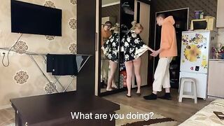 A young guy got a steamy encounter with the sexy stepmom