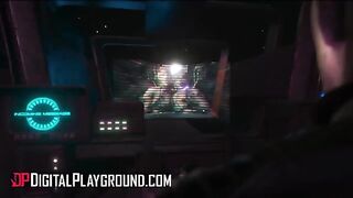 Emily Woods and Ruby Sims reward their captain with a threesome