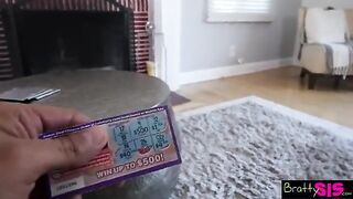 Girl, you better do as your stepbrother tells you to do, otherwise he will post the video online!