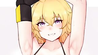 Yang teaches edging skills in a sensual way