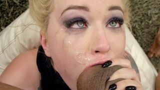 Blonde girl Misha Cross fucks deep in her ass hole