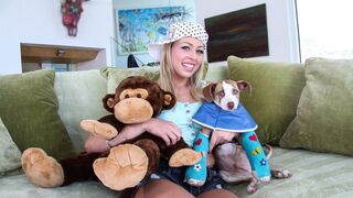 Hot PAWG Zoey Monroe got her asshole gapped by French hung